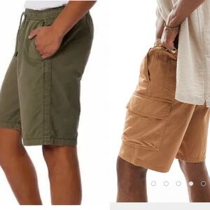 NWT Men’s Lot ASOS Cargo shorts &Unionbay  Pull On Shorts Medium/ large